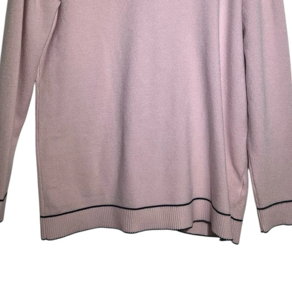 Ann Taylor Pink V Neck Cardigan NWT Large